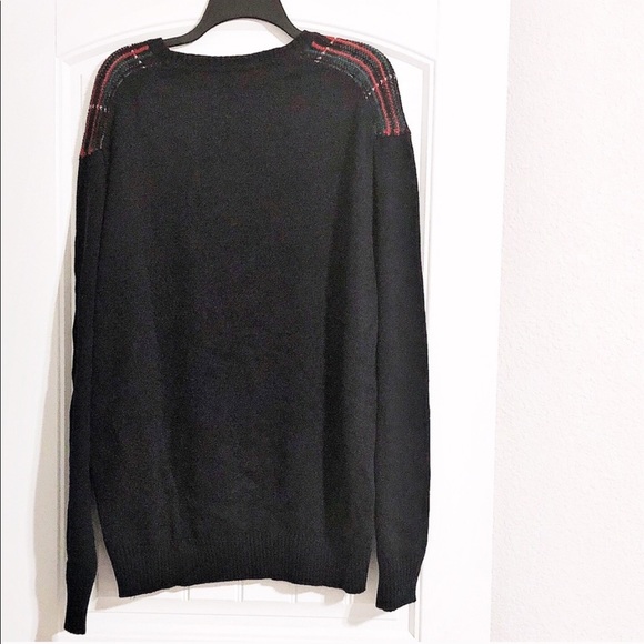 Alan Flusser Plaid Sweater Tartan Crewneck Pullover Men’s Size XL New w/Tag - Picture 4 of 9